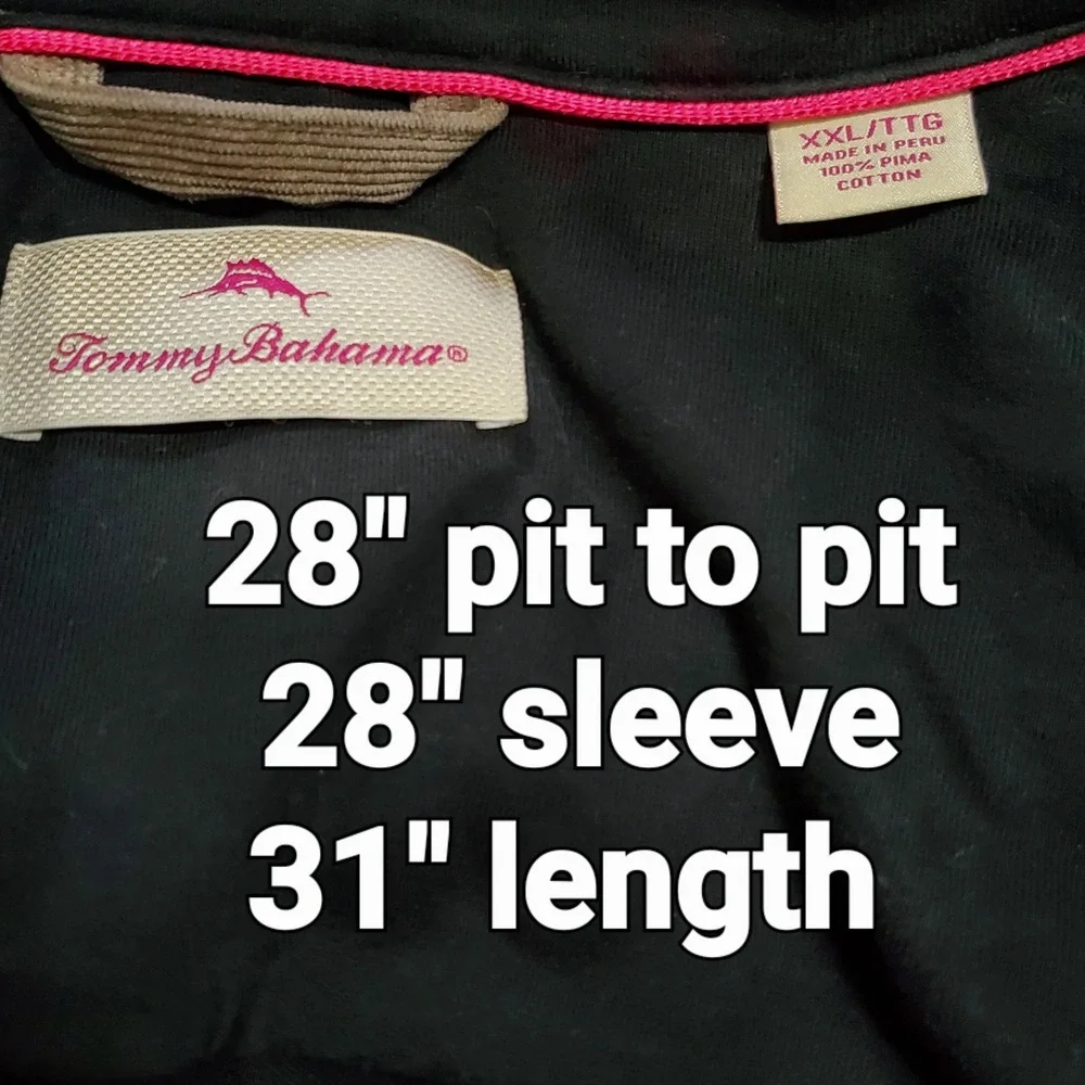 Tommy Bahama Pima Cotton Shirt Shacket Jacket Utility 2X Safari Field Coastal